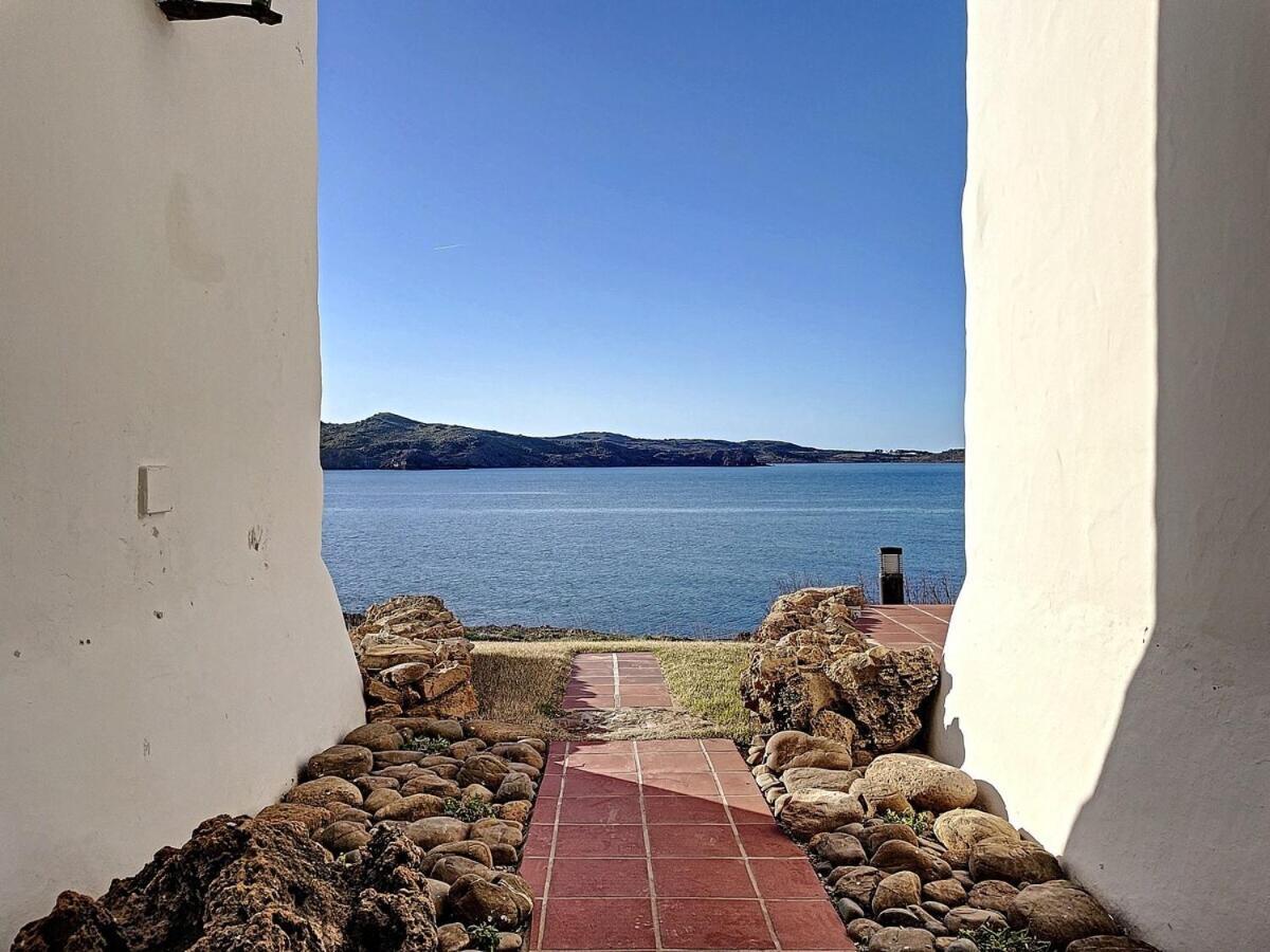 P98 - Bonito Apartamento Sobre El Mar Fornells  Esterno foto