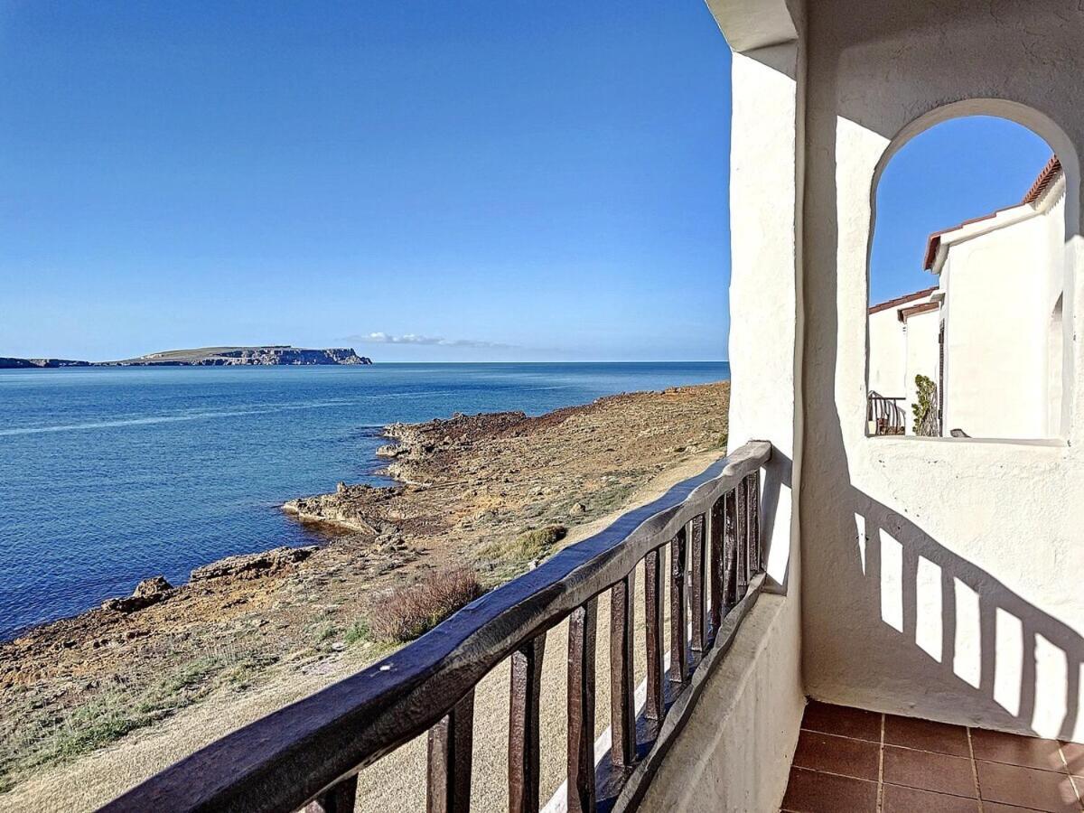 P98 - Bonito Apartamento Sobre El Mar Fornells  Esterno foto