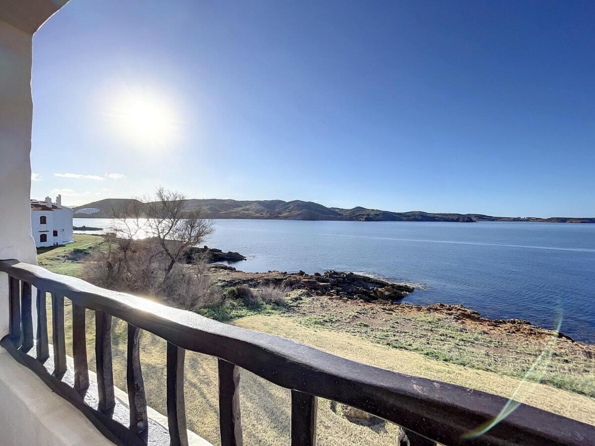P98 - Bonito Apartamento Sobre El Mar Fornells  Esterno foto