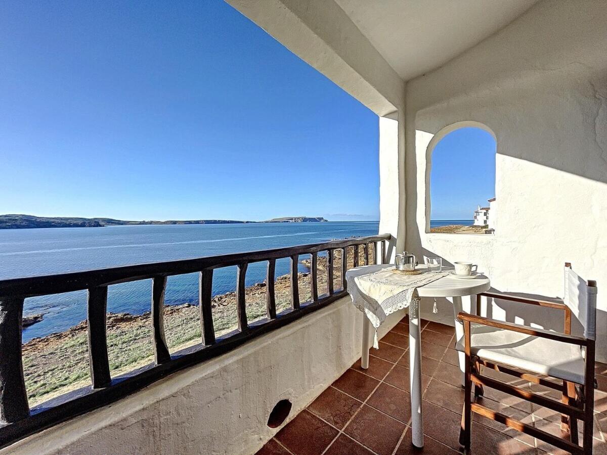 P98 - Bonito Apartamento Sobre El Mar Fornells  Esterno foto